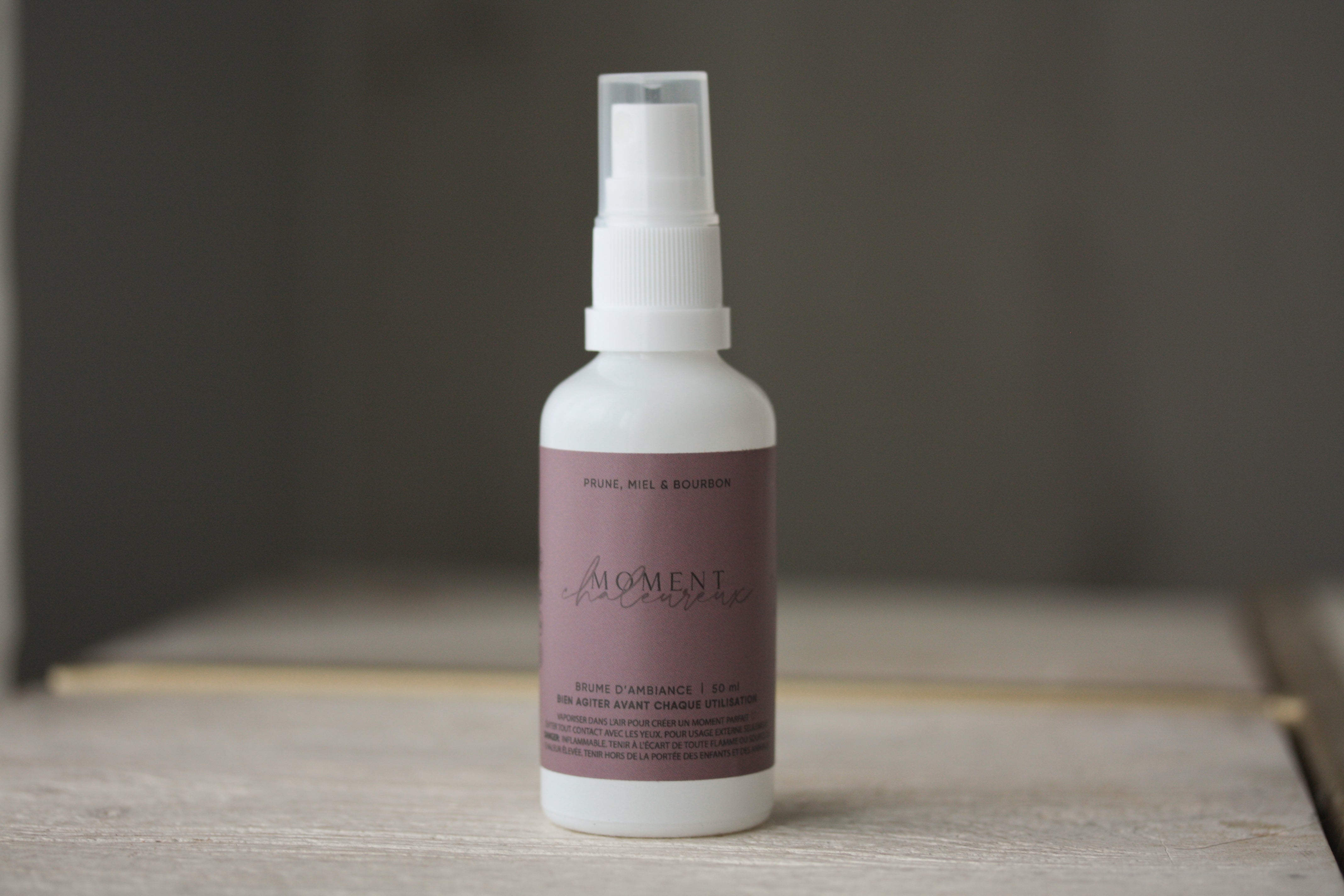 Brume Moment Chaleureux- Prune, miel & bourbon