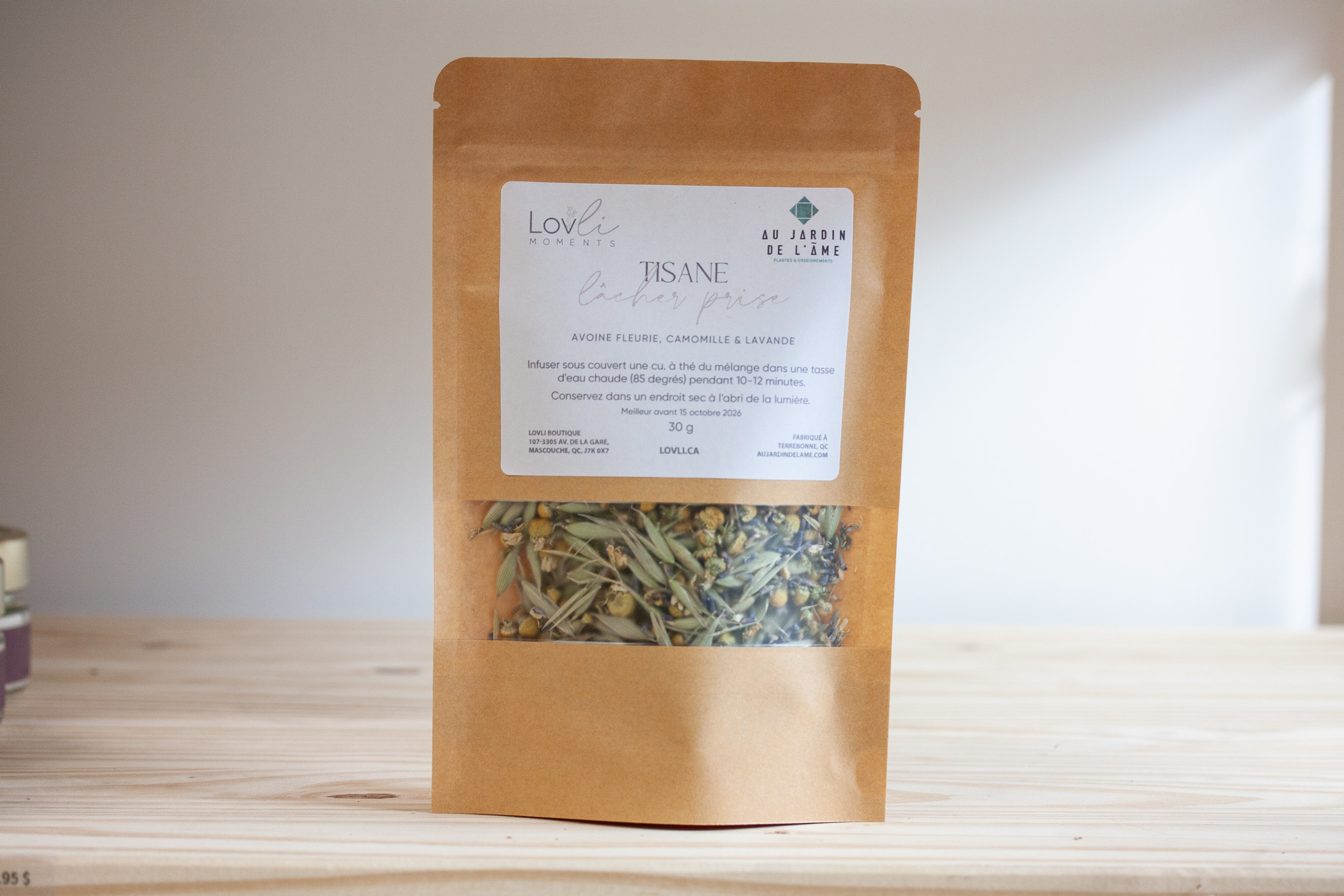 Tisane Lâcher prise - Boutique Lovli
