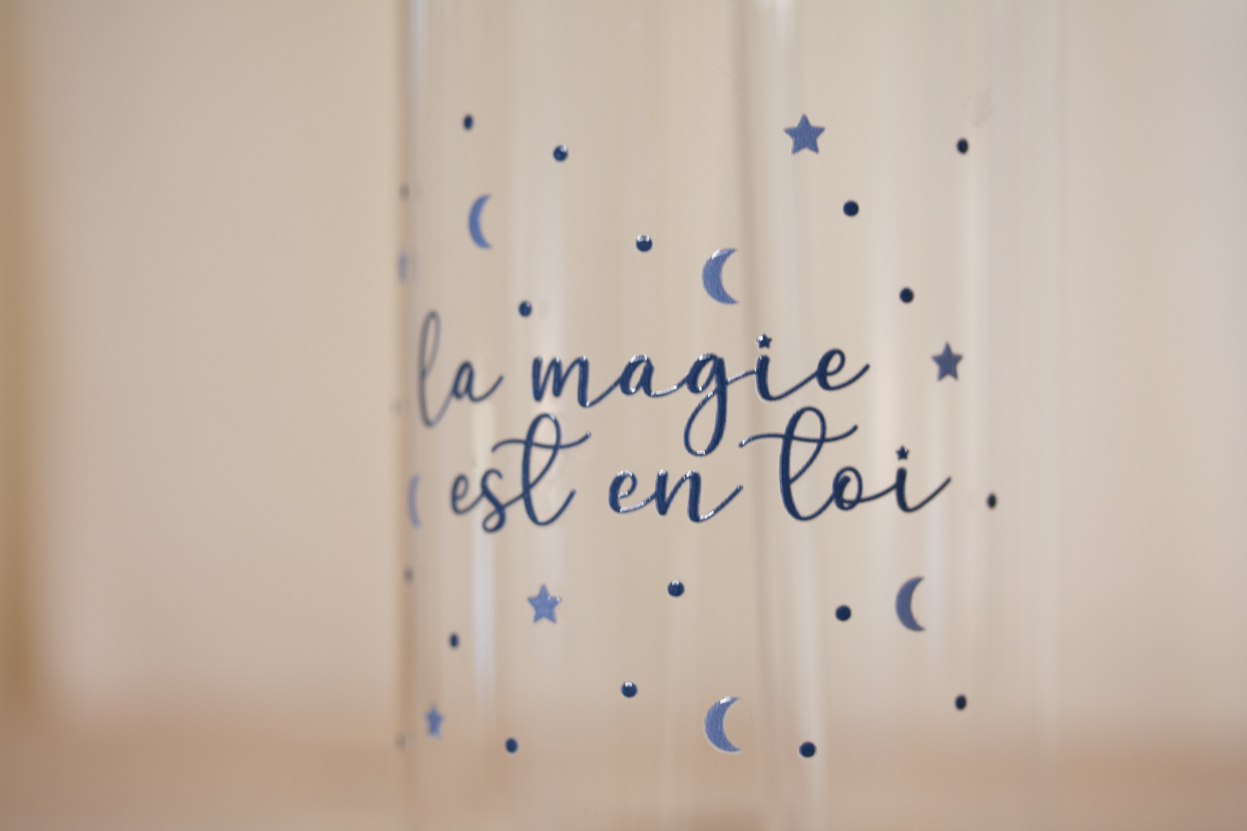 Verre en bambou - Moment magique - Boutique Lovli