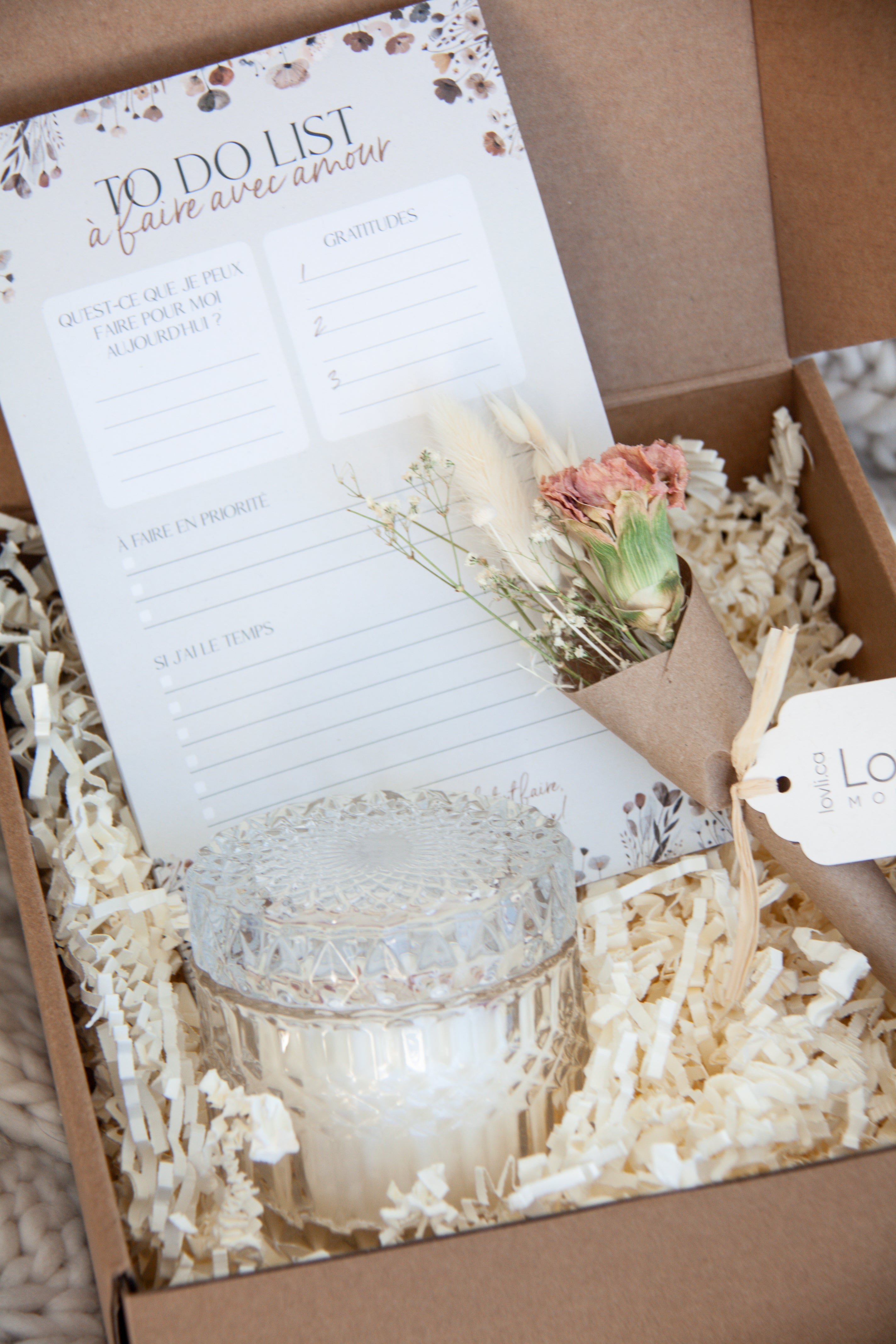 Boîte cadeau - juste pour moi - Boutique Lovli