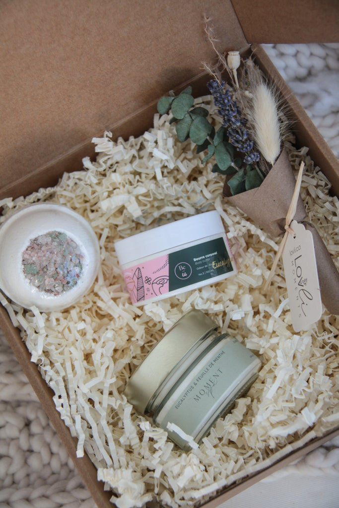 Boîte cadeau - moment spa - Boutique Lovli