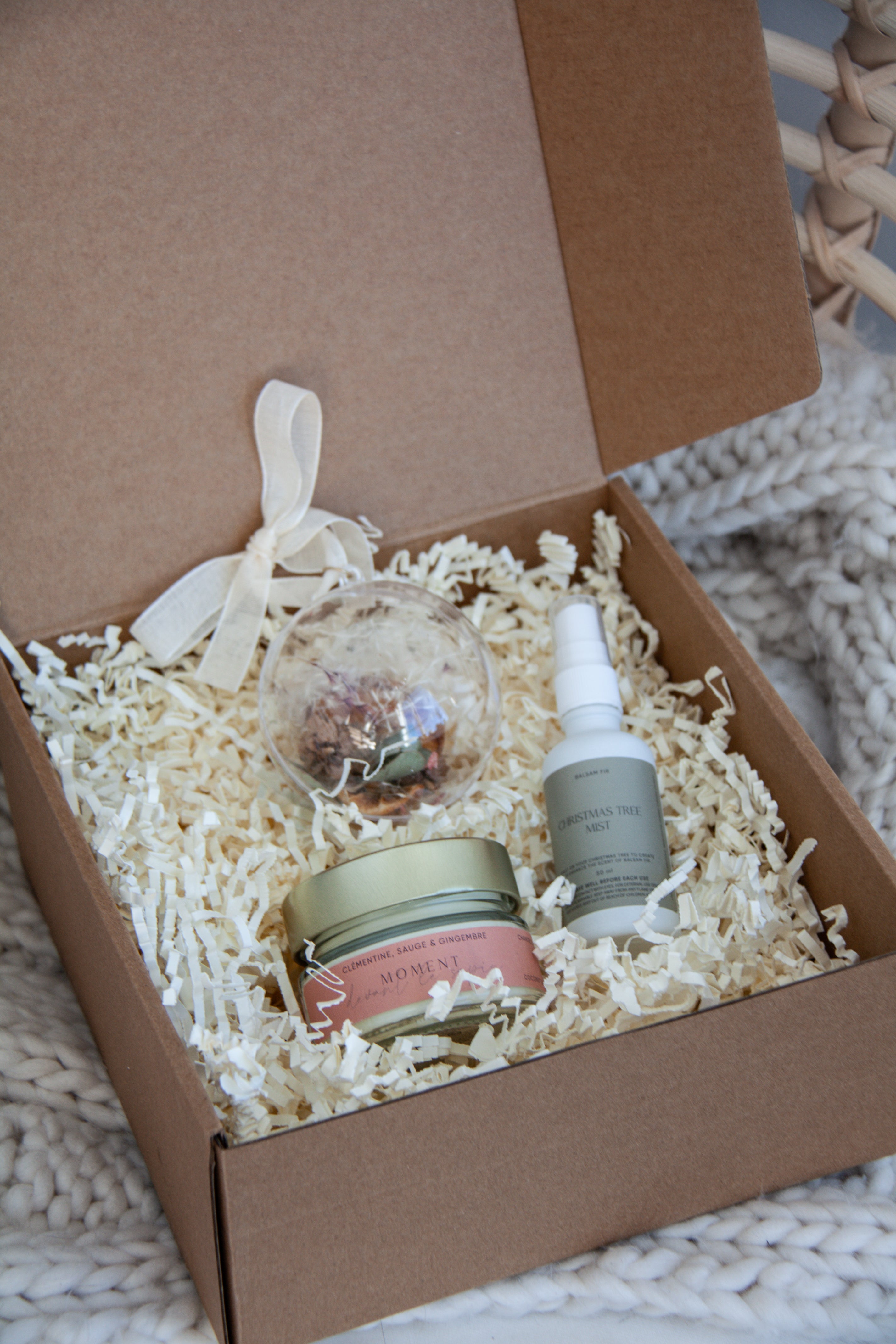 Boîte cadeau - Temps des Fêtes - Boutique Lovli