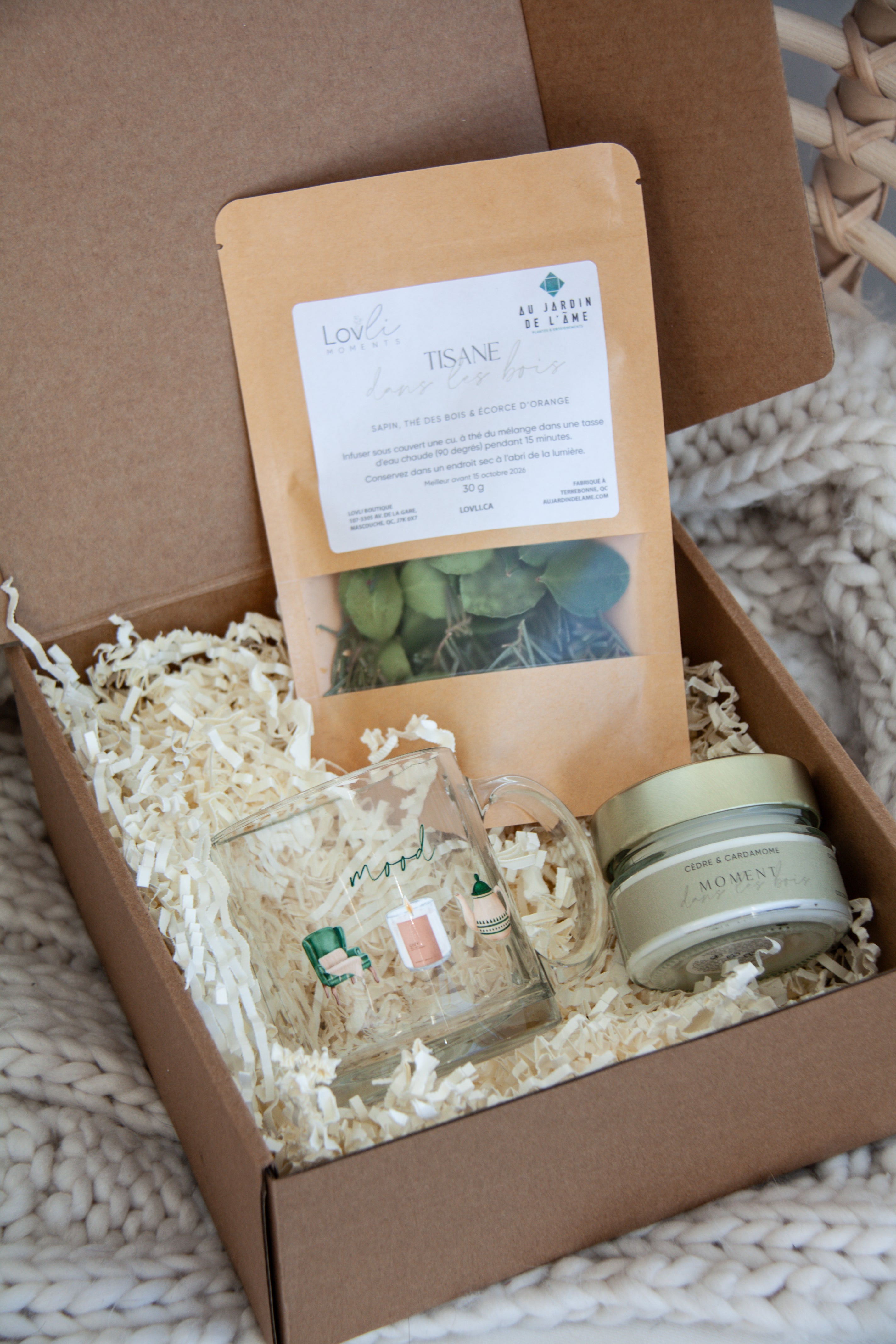 Boîte cadeau - moment dans les bois - Boutique Lovli