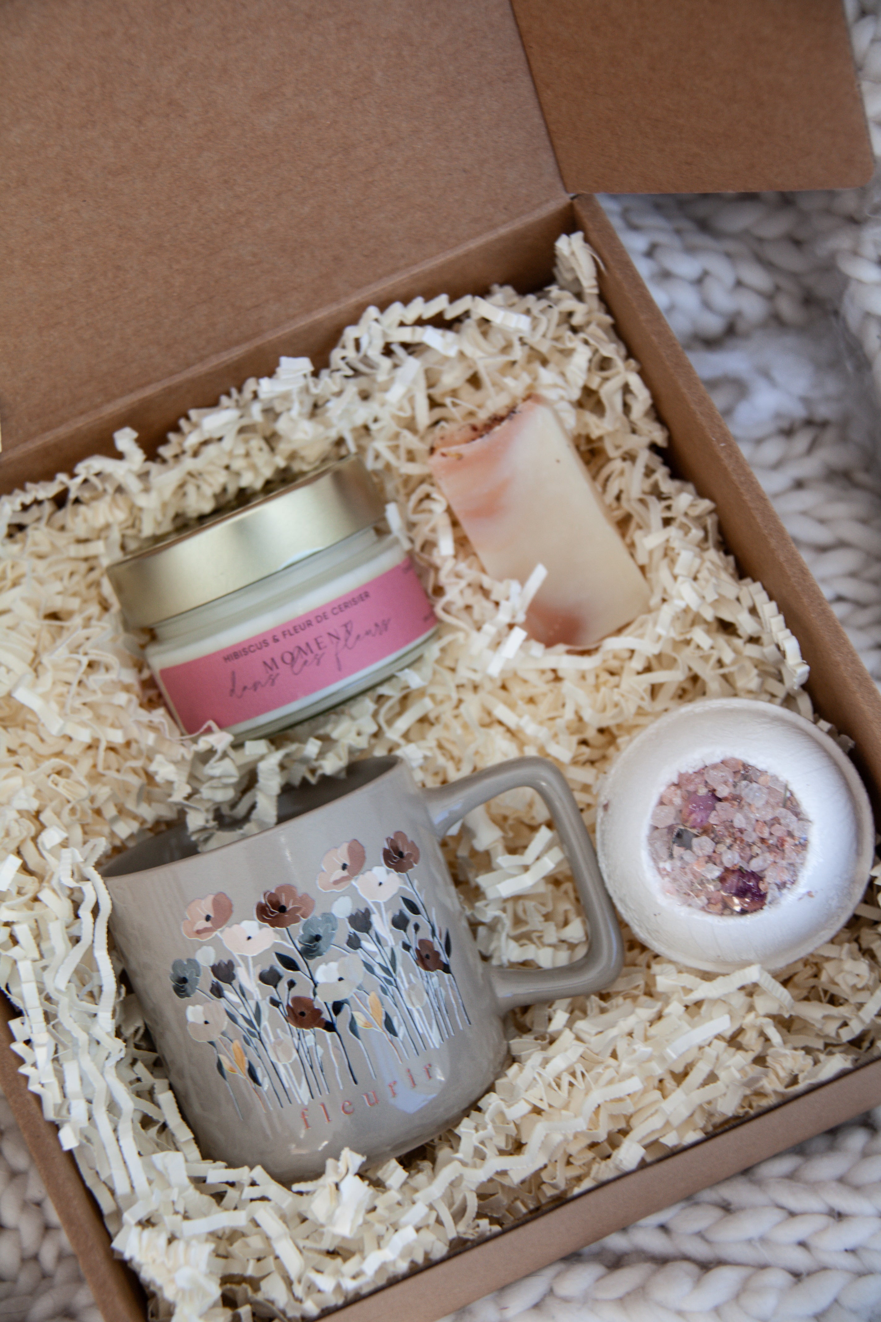 Boîte cadeau - moment dans les fleurs - Boutique Lovli