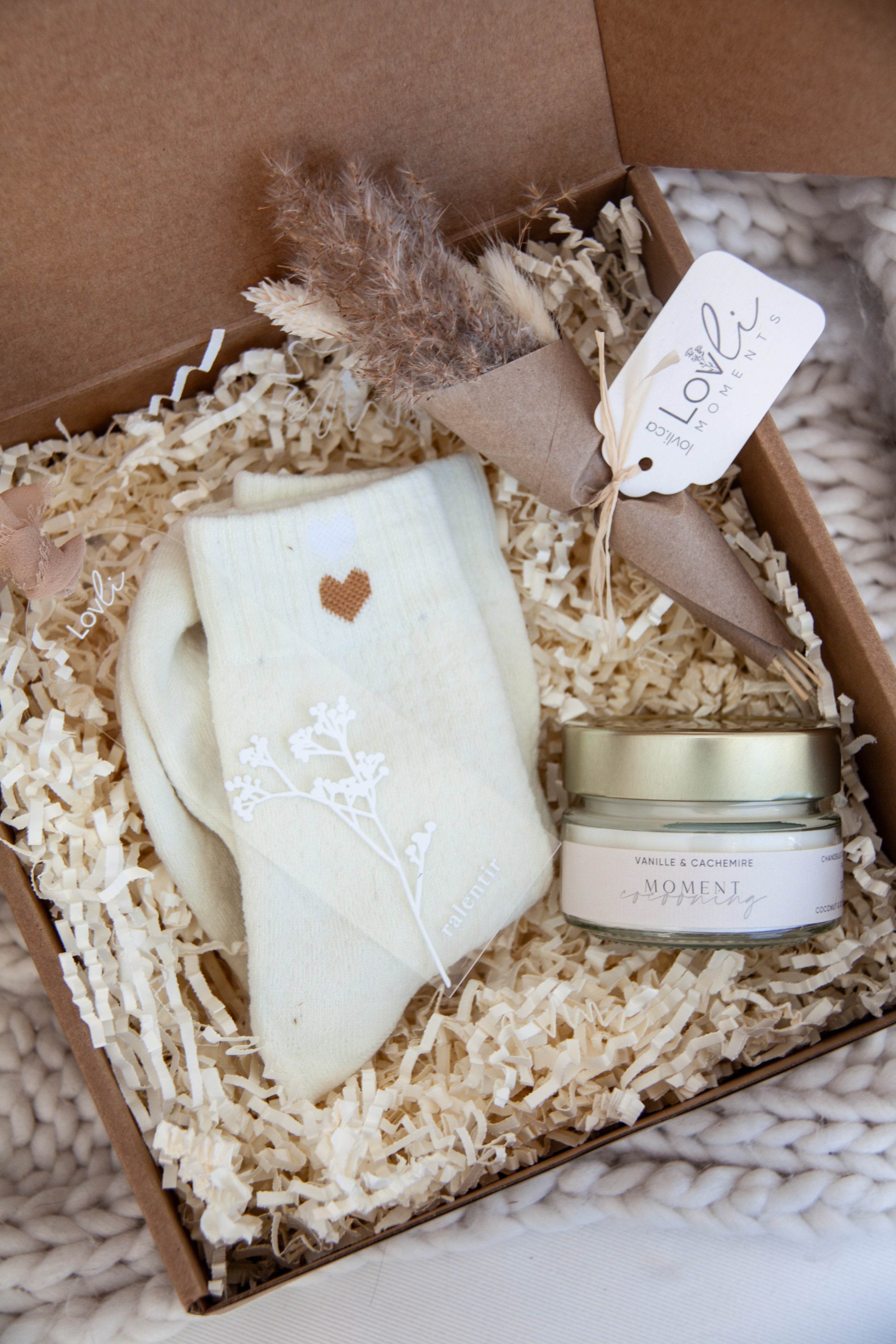Boîte cadeau - moment ¨cocooning¨ - Boutique Lovli