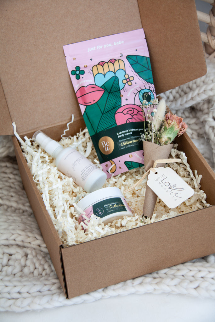 Boîte cadeau - moment ¨self care¨ - Boutique Lovli