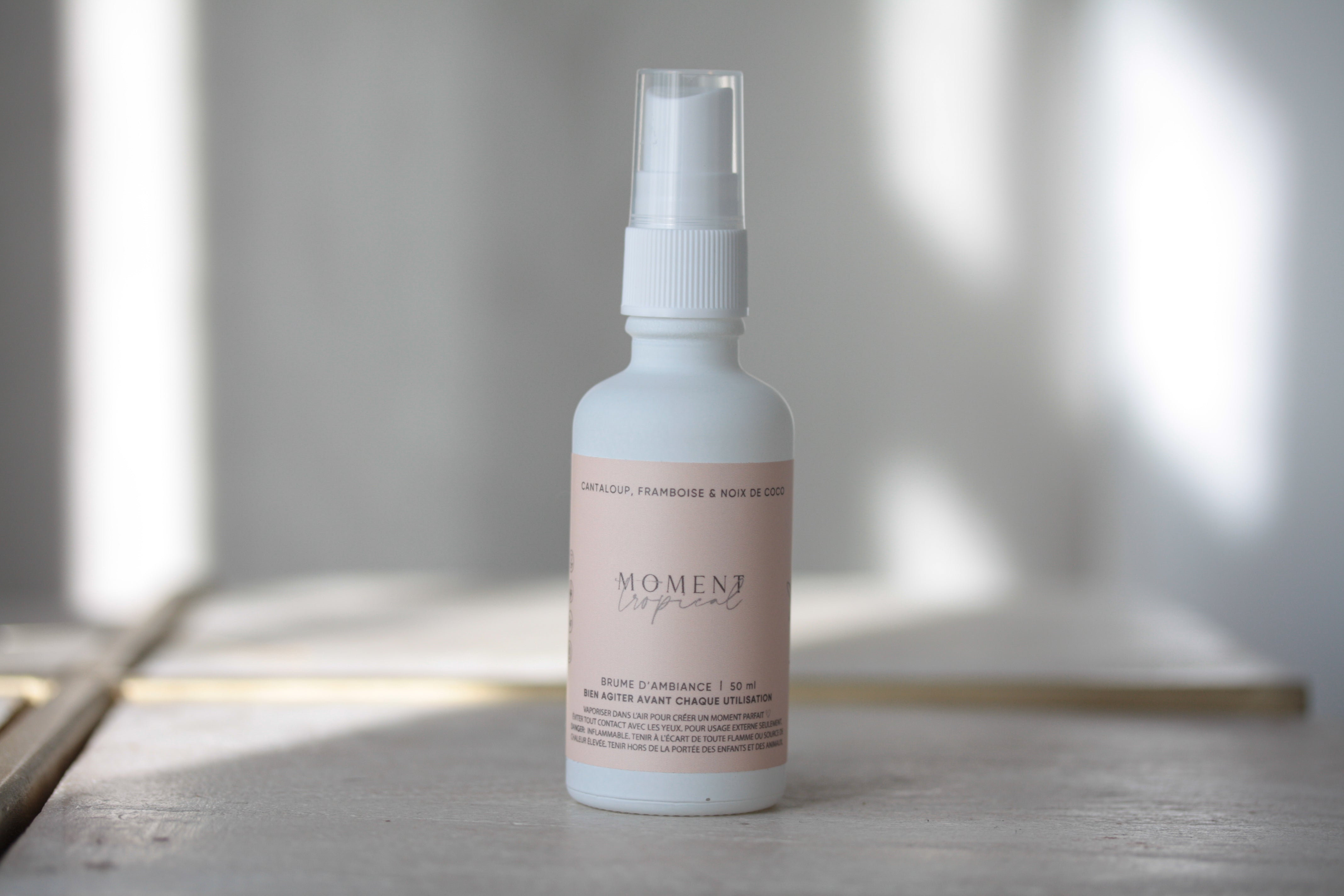 Brume 50 ml - Moment Tropical - Cantaloup, framboise  & noix de coco
