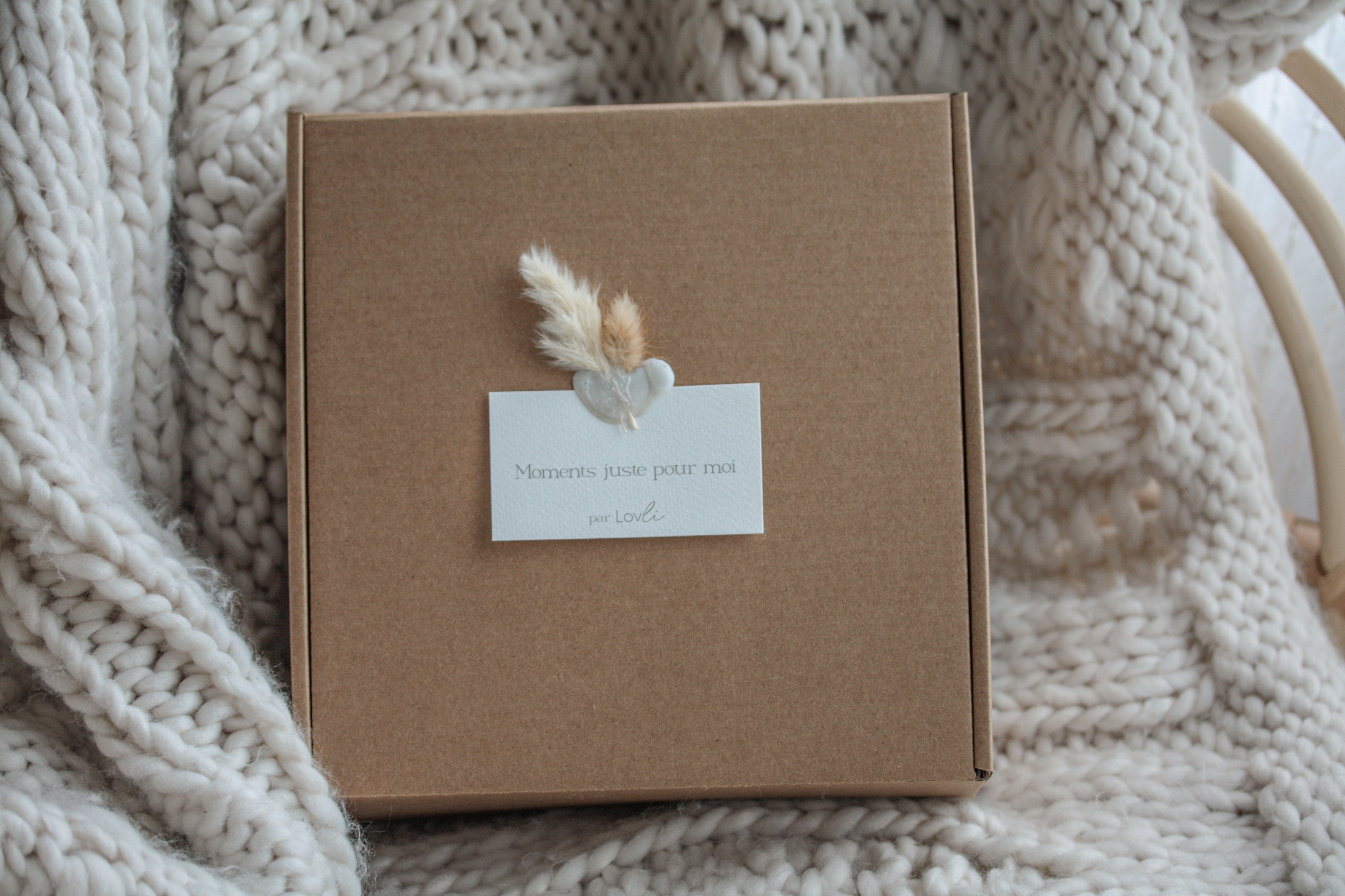Boîte cadeau - Moment juste pour moi