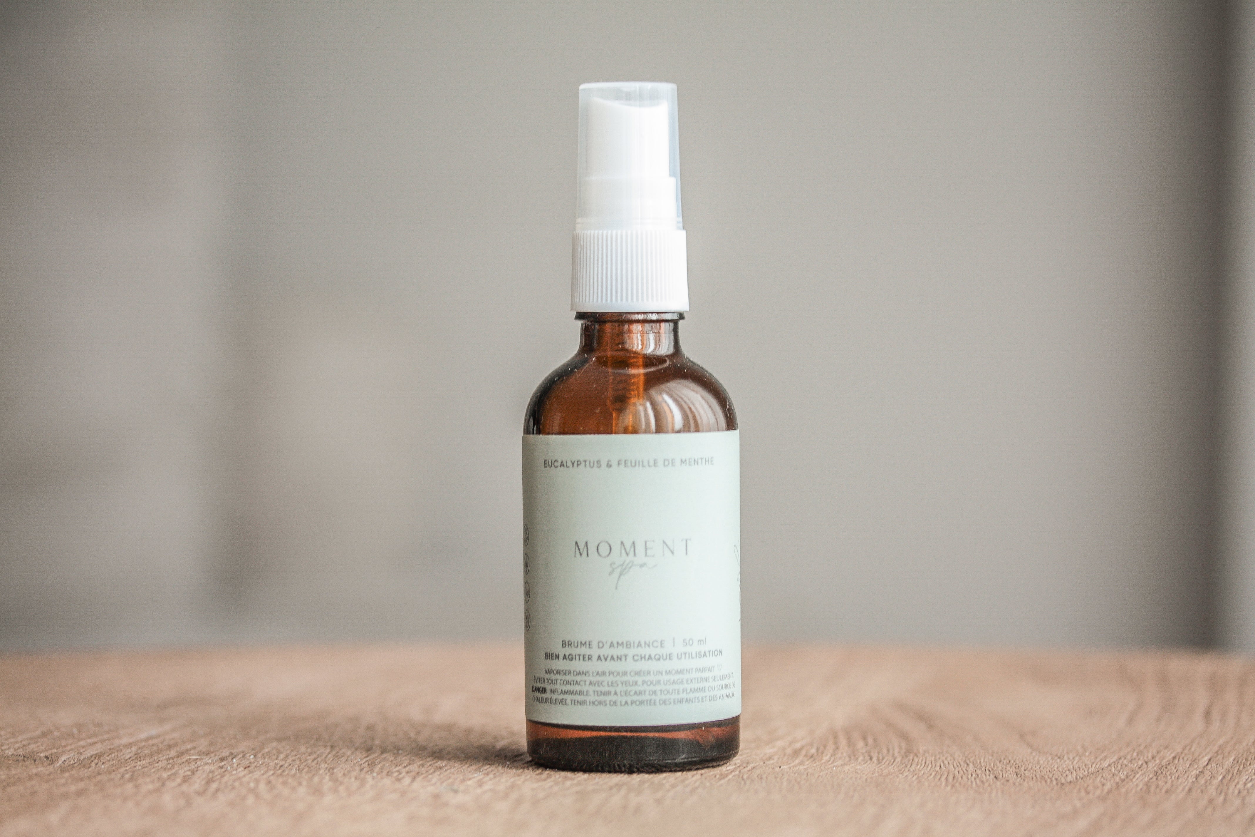Brume Moment spa -Eucalyptus & feuille de menthe - Imparfaite