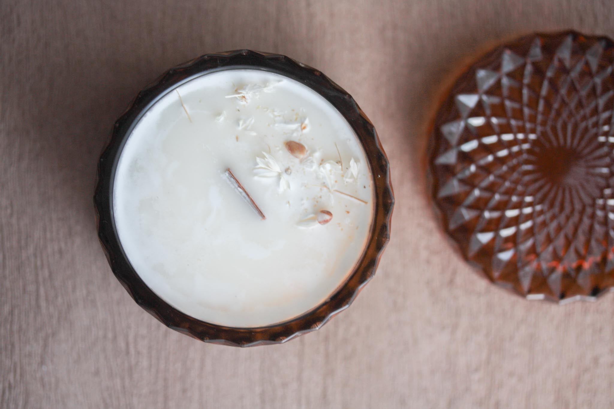 Chandelle Luxe Moment cocooning -Vanille & cachemire- Imparfaite