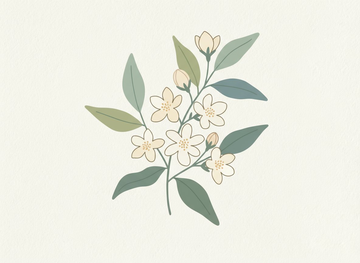 Fragrance  naturelle jasmin - Boutique Lovli