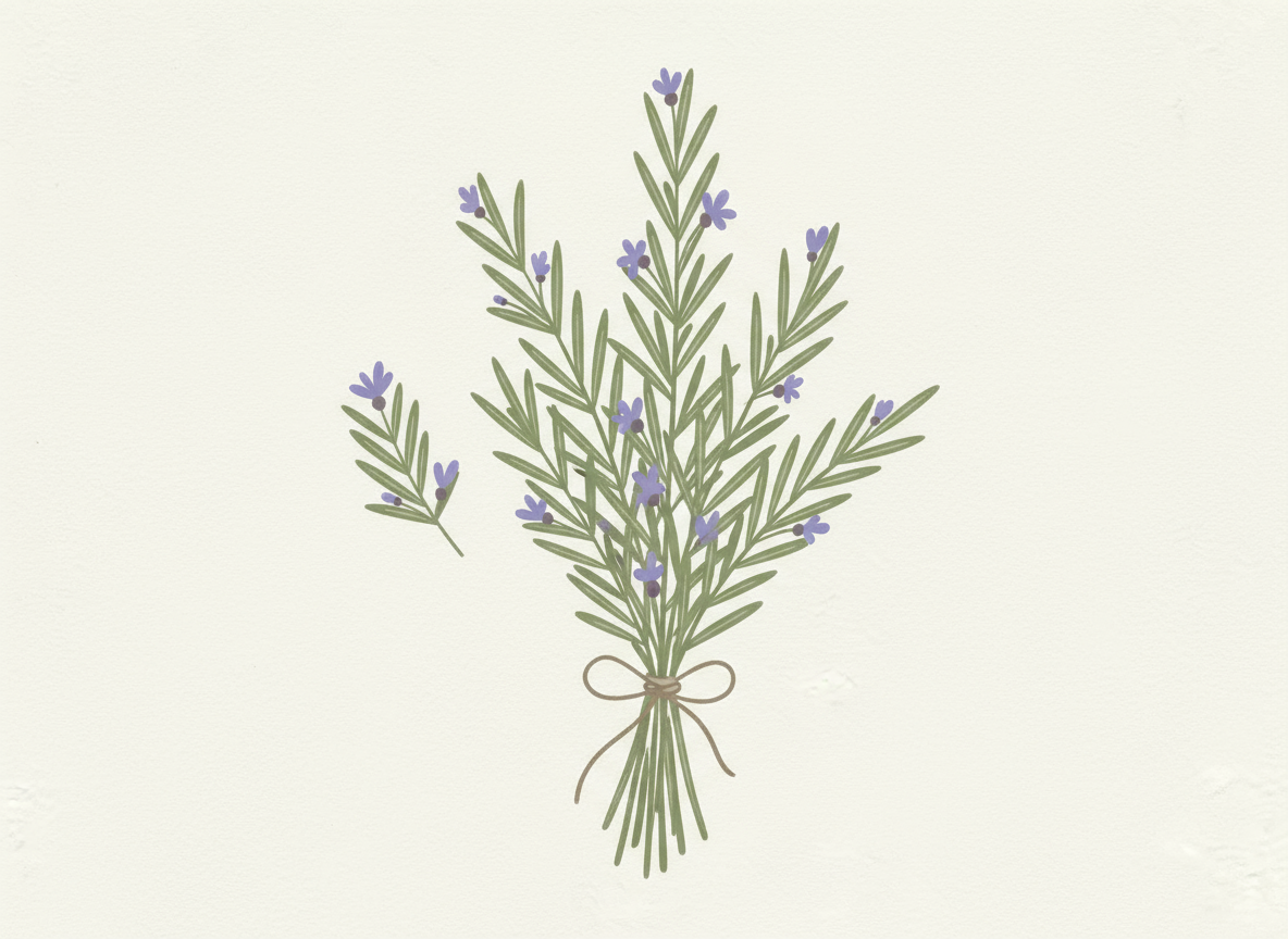 Fragrance naturelle romarin - Boutique Lovli